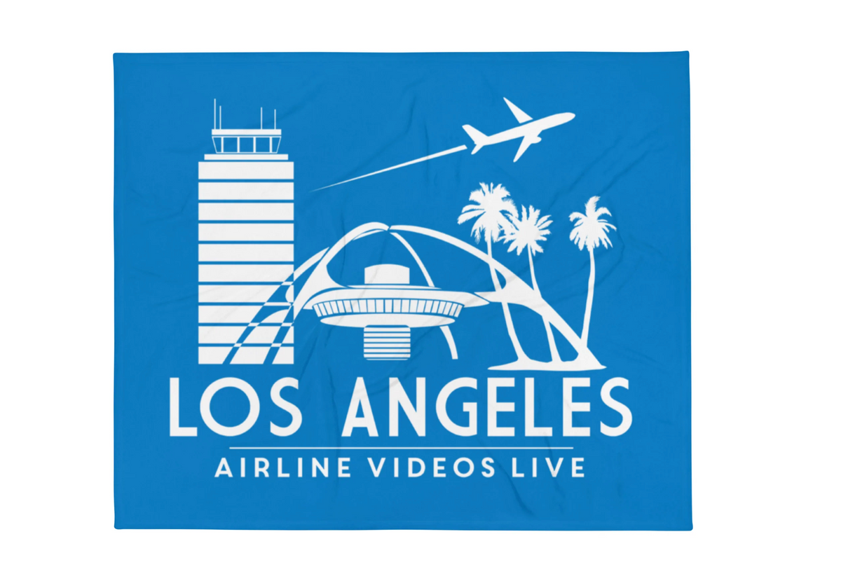 AIRLINE VIDEOS BLANKETS & TOWELS Airline Videos