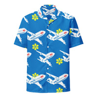 AIRLINE VIDEOS LIVE Unisex button shirt