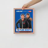 THE PLANE JOCKEYS Framed poster