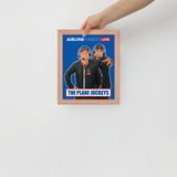 THE PLANE JOCKEYS Framed poster