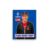 PLANE JOCKEY RUDY Poster
