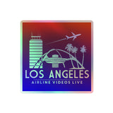LOS ANGELES RETRO Holographic stickers