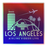 LOS ANGELES RETRO Holographic stickers