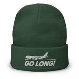 GO LONG! Embroidered Beanie