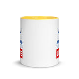 AIRLINE VIDEOS LIVE Mug with Color Inside