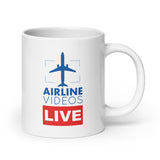 LOS ANGELES RETRO White glossy mug