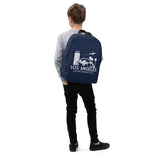 LOS ANGELES AVL (NAVY) Minimalist Backpack