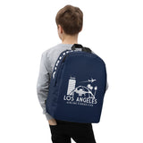 LOS ANGELES RETRO (NAVY) Minimalist Backpack