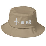 PLANE-SPOT-ER Old School Bucket Hat