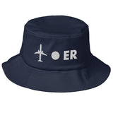 PLANE-SPOT-ER Old School Bucket Hat
