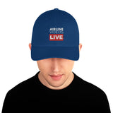 Airline Videos Live Structured Twill Cap