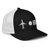 PLANE-SPOT-ER Closed-back trucker cap