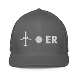 PLANE-SPOT-ER Closed-back trucker cap