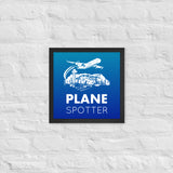 PLANE SPOTTER Framed poster