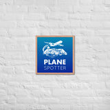 PLANE SPOTTER Framed poster