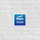PLANE SPOTTER Framed poster