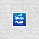 PLANE SPOTTER Framed poster