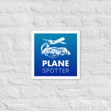 PLANE SPOTTER Framed poster