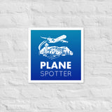 PLANE SPOTTER Framed poster