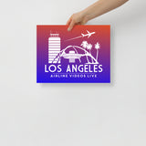 LOS ANGELES RETRO Poster