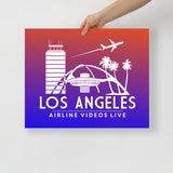 LOS ANGELES RETRO Poster