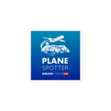 PLANE SPOTTER Bubble-free stickers