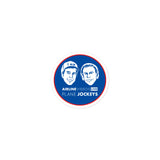 PLANE JOCKEYS (ROUND) Bubble-free stickers