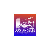 LOS ANGELES RETRO Bubble-free stickers