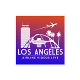 LOS ANGELES RETRO Bubble-free stickers