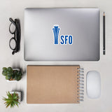 SFO Tower (Front) Bubble-free stickers