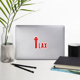 LAX Tower (Red) Bubble-free stickers