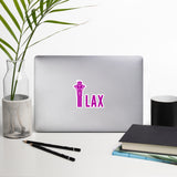 LAX Tower (Purple) Bubble-free stickers