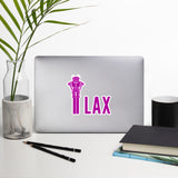 LAX Tower (Purple) Bubble-free stickers