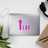 LAX Tower (Purple) Bubble-free stickers