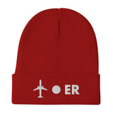 PLANE-SPOT-ER Embroidered Beanie