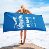 PLANE SPOTTER (LIGHT BLUE) Towel