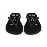 RUNWAY 28L/28R (BLACK) Flip-Flops