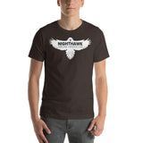 NIGHTHAWK (WHITE) Short-Sleeve Unisex T-Shirt