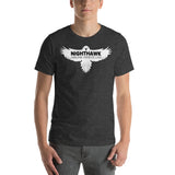 NIGHTHAWK (WHITE) Short-Sleeve Unisex T-Shirt