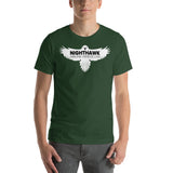 NIGHTHAWK (WHITE) Short-Sleeve Unisex T-Shirt