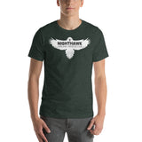 NIGHTHAWK (WHITE) Short-Sleeve Unisex T-Shirt