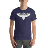 NIGHTHAWK (WHITE) Short-Sleeve Unisex T-Shirt