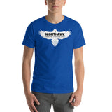 NIGHTHAWK (WHITE) Short-Sleeve Unisex T-Shirt