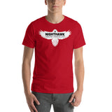 NIGHTHAWK (WHITE) Short-Sleeve Unisex T-Shirt