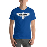 NIGHTHAWK (WHITE) Short-Sleeve Unisex T-Shirt