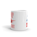 BOOP THE SNOOT (ORANGE) White glossy mug