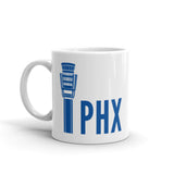 PHX Tower White glossy mug