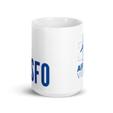 SFO Tower (side view) White glossy mug