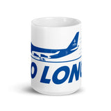 GO LONG! White glossy mug