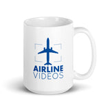SFO Tower (side view) White glossy mug